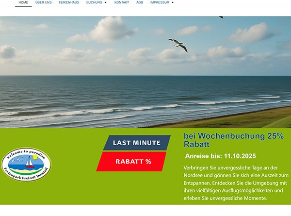 Referenz www.feriendorum.de