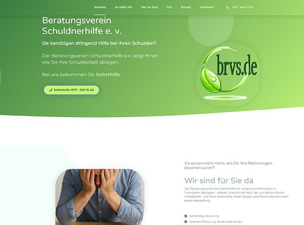 Referenz BRVS Schuldnerhilfe e. V.